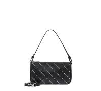 Liebeskind Berlin Leder-Umhängetasche Monogram Crossbody schwarz
