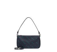 Liebeskind Monogram Soft Nappa S Schultertasche dunkelblau, Leder, Damen