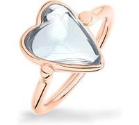 LIEBESKIND BERLIN Damen Ring LJ-1709-R-52 aus Edelstahl in IP Roségold