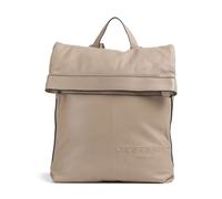 Liebeskind Elvira Sheep Natural L Rolltop Rucksack hellbraun, Leder, Damen, 12L