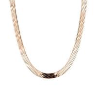 LIEBESKIND Extra breite Sleek Chain Edelstahl IP Roségold
