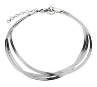 Liebeskind Fußkette Edelstahl silber Damen