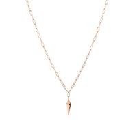 LIEBESKIND Halskette mit Pendel Edelstahl IP Roségold