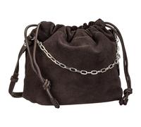 Liebeskind Handtasche Lya II Hobo S Hydro Suede Deep Soil Damen