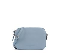 LIEBESKIND Berlin Umhängetasche Luka - Cross-Body Bag aus Leder mit verstellbaren Schulterriemen - kleine Schultertasche, Fächer mit Reißverschluss - Shoulder Bag, 14.5 x 20.5 x 7 cm,Blue Heaven