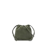 Liebeskind Lya Suede S Bucket bag dunkelgrün, Rauleder, Damen