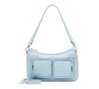 Kleine Hobo-Bag aus Schafsleder blau