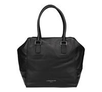 LIEBESKIND BERLIN 3D Leather Kayla Satchel M Black