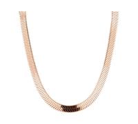 LIEBESKIND Extra breite Sleek Chain Edelstahl IP Roségold