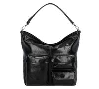 LIEBESKIND BERLIN LK 204 Archive Lack Distressed Hobo M Black