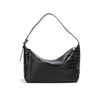 Liebeskind Lou 2 New Croco M Beuteltasche schwarz, genarbtes Leder, Damen
