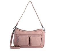 Kleine Hobo-Bag aus Schafsleder pink