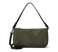 Liebeskind Berlin Women's S Monogram Suede Crossbody, Forest