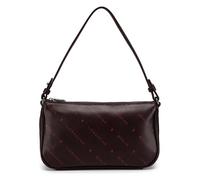 Liebeskind Berlin Leder-Umhängetasche Monogram Crossbody Burgundy (Weinrot)