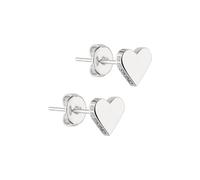 Paar Ohrstecker LIEBESKIND BERLIN "Schmuck Geschenk Edelstahl Ohrringe Herz", silber (silberfarben), Ohrringe, Damen, Edelstahl (35413761-0) silberfarben