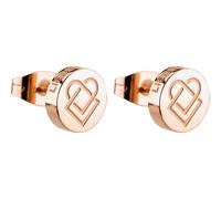 Liebeskind Berlin Ohrstecker aus Edelstahl rosé