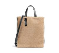 Liebeskind Paper Bag Shearling M Handtasche braun/schwarz, Leder, Damen
