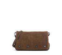 Liebeskind Rive Suede S Umhängetasche mud, Rauleder, Damen