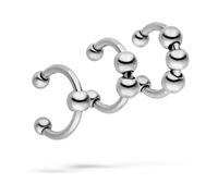 Liebeskind Berlin Earcuff-Set Urban Chic – Edelstahl Silber 3er, 1,4 cm, wasserfest, hautfreundlich