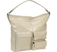 Liebeskind Schultertasche Leder 36 cm beige