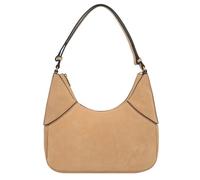 LIEBESKIND BERLIN Leder Schultertasche Lilly Hydro Suede Hobo Bag Beige