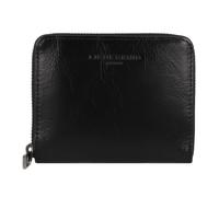 Liebeskind Conny Lack Distressed RFID Geldbörse schwarz, Leder, Damen