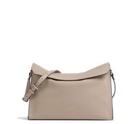 Liebeskind Small Pebble M Schultertasche beige, genarbtes Rindsleder, Damen