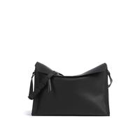 Liebeskind Small Pebble M Schultertasche schwarz, genarbtes Rindsleder, Damen