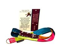 Lieblingsmanufaktur Buntes Geschenk für Leute die schon alles haben - Schlüsselband mit Botschaft für Hundehalter als Geschenk zum Hund