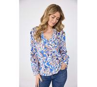 LIEBLINGSSTÜCK Bluse "Rukani" in Blau - Größe 42 | Damen Blusen