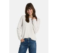 Rundhalspullover LIEBLINGSSTÜCK "JamimaL", Damen, Gr. 42, beige, Strick, Obermaterial: 33% Alpaka, 33% Wolle, 31% Polyamid, 3% Elasthan, unifarben, normal, Rundhals, Rippstrickbündchen, Pullover, mit 