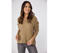 LIEBLINGSSTÜCK Pullover "Aliena" in Hellbraun - Größe 42 | Damen Pullover Cardigans