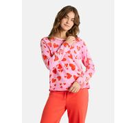 Schalkragenpullover LIEBLINGSSTÜCK "LiloL", Damen, Gr. 38, 330, pearl, 95% Baumwolle, 5% Kaschmir, normal, Rundhals, Pullover, mit 5% Kaschmir (28075156-38) 330, pearl