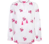 Lieblingsstück Schlupfbluse RianaL White/Pink (Größe: 36) 36 weiß