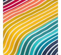 Liegestuhlstoff / Allround-Gewebe "Streifen Regenbogen", 44 cm breit, bunt
