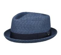 Diamond Crown Strohhut by Lierys blau M (56-57 cm)