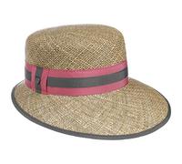 LIERYS Mialia Schute Strohhut 100% Seegras Strohhut Elegante Form Damen Frühjahr Sommer pink One Size