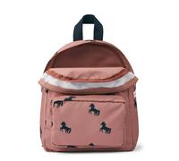 Liewood Allan Rucksack „Horses / Dark rosetta“, mittel, 28x23x11cm, 3-7 Jahre
