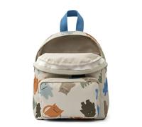 Liewood Allan Rucksack „Monster / Nebelgrau“, mittel, 28x23x11cm, 3-7 Jahre