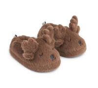 Liewood Aviaja Hausschuhe Rabbit / Bear / Reindeer Reindeer / Pecan