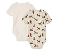 Liewood Baby-Body Yanni „Leopard sandy / Creme de la creme“, 2er-Set, Gr. 56-86 - 56