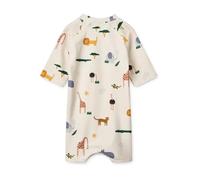 Liewood Baby Schwimm-Jumpsuit Thor „Safari sandy mix“, UV 50+, Gr. 62, 68, 80-92 - 86
