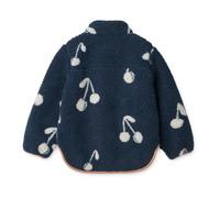 Liewood Fleecejacke Noam „Spot dots / Nebelgrau“, Sherpa Jacke, Gr. 80-140 - 92