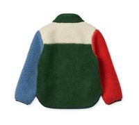 Liewood Fleecejacke Noam „Spot dots / Nebelgrau“, Sherpa Jacke, Gr. 80-140 - 98