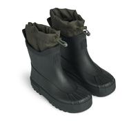 Liewood Isaac Technischer Regenstiefel Black / Army brown 30