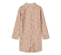 Liewood Max Langarm-Schwimm-Jumpsuit „Sea shell / Pale tuscany“, UV 40+, Gr. 56, 62, 86, 116 - 116