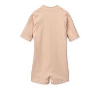 Liewood Max Schwimm-Jumpsuit „Pure sky / Creme de la creme“, Seersucker, LSF 50+, Gr. 80-116 - 104
