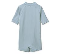 Liewood Max Schwimm-Jumpsuit „Pure sky / Creme de la creme“, Seersucker, UV 40+, Gr. 80-116 - 80