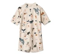 Liewood Max Schwimm-Jumpsuit „Sea creature / Sandy“, UV 40+, Gr. 56, 86-116 - 104