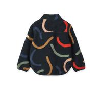 Liewood Nolan Sherpa Jacke für Kinder „Graphic swirls / Classic navy“, Gr. 80, 86 - 86